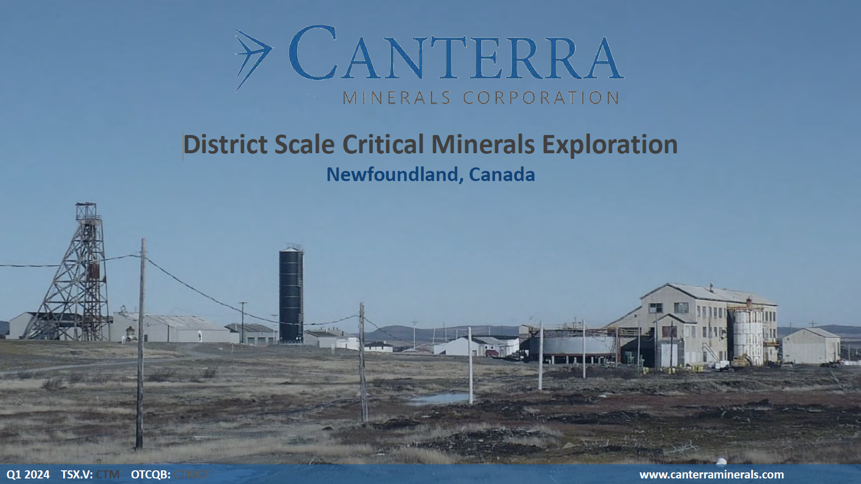 Corporate Presentation: Critical Minerals